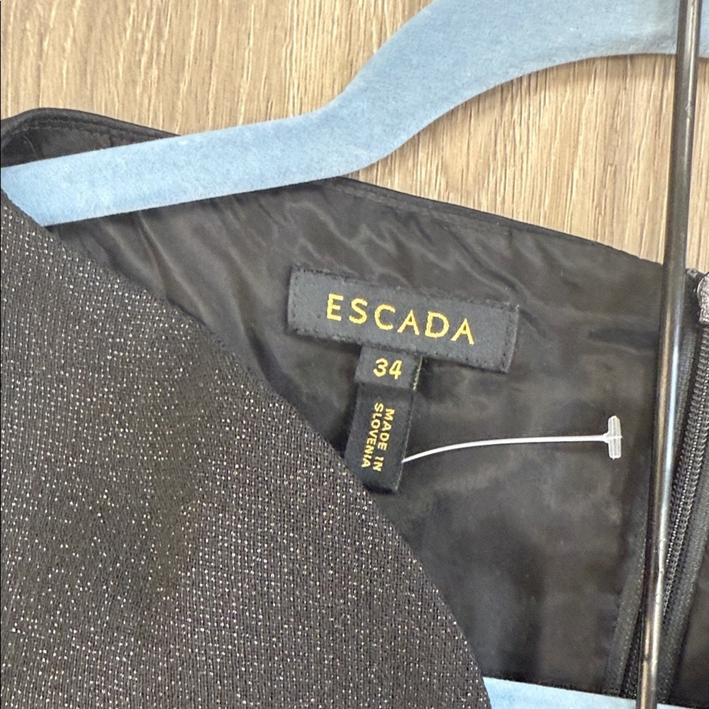❄️Escada Classic Black Jumpsuit - Picture 2 of 4